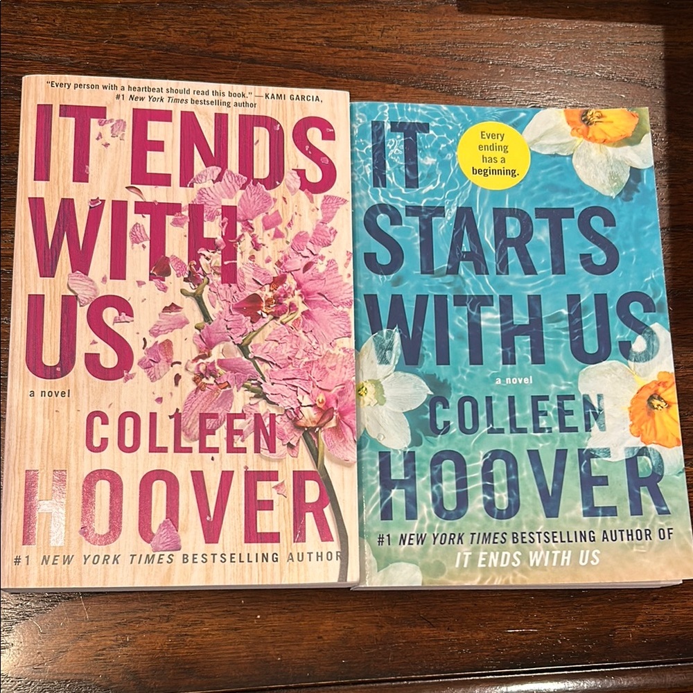 🎈Book Set: It Ends with Us / It Starts with Us by Colleen Hoover